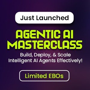 Agentic AI Masterclass- 2026- eduonix Kickstarter campaign featured banner
