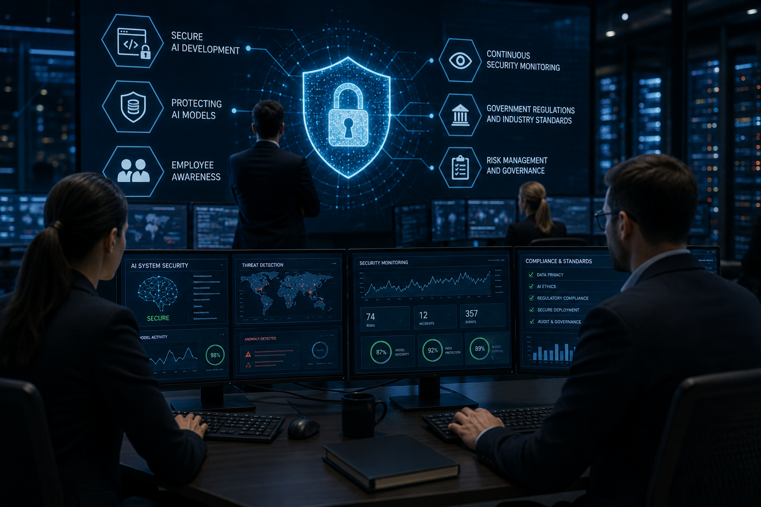 Cybersecurity threats- How Organizations Can Reduce AI Cybersecurity Risks