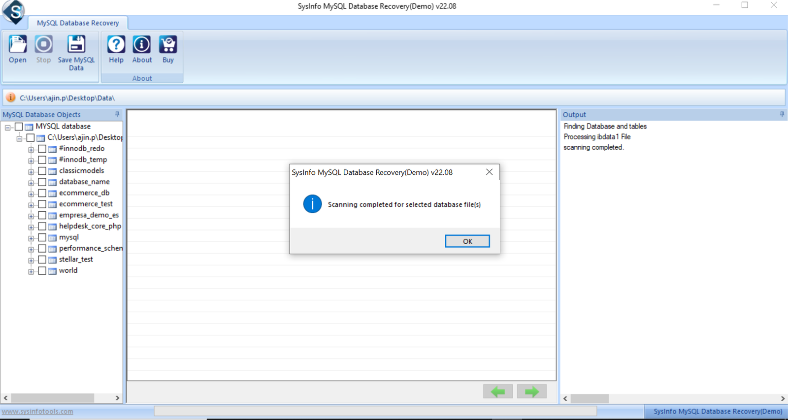 sysinfotools