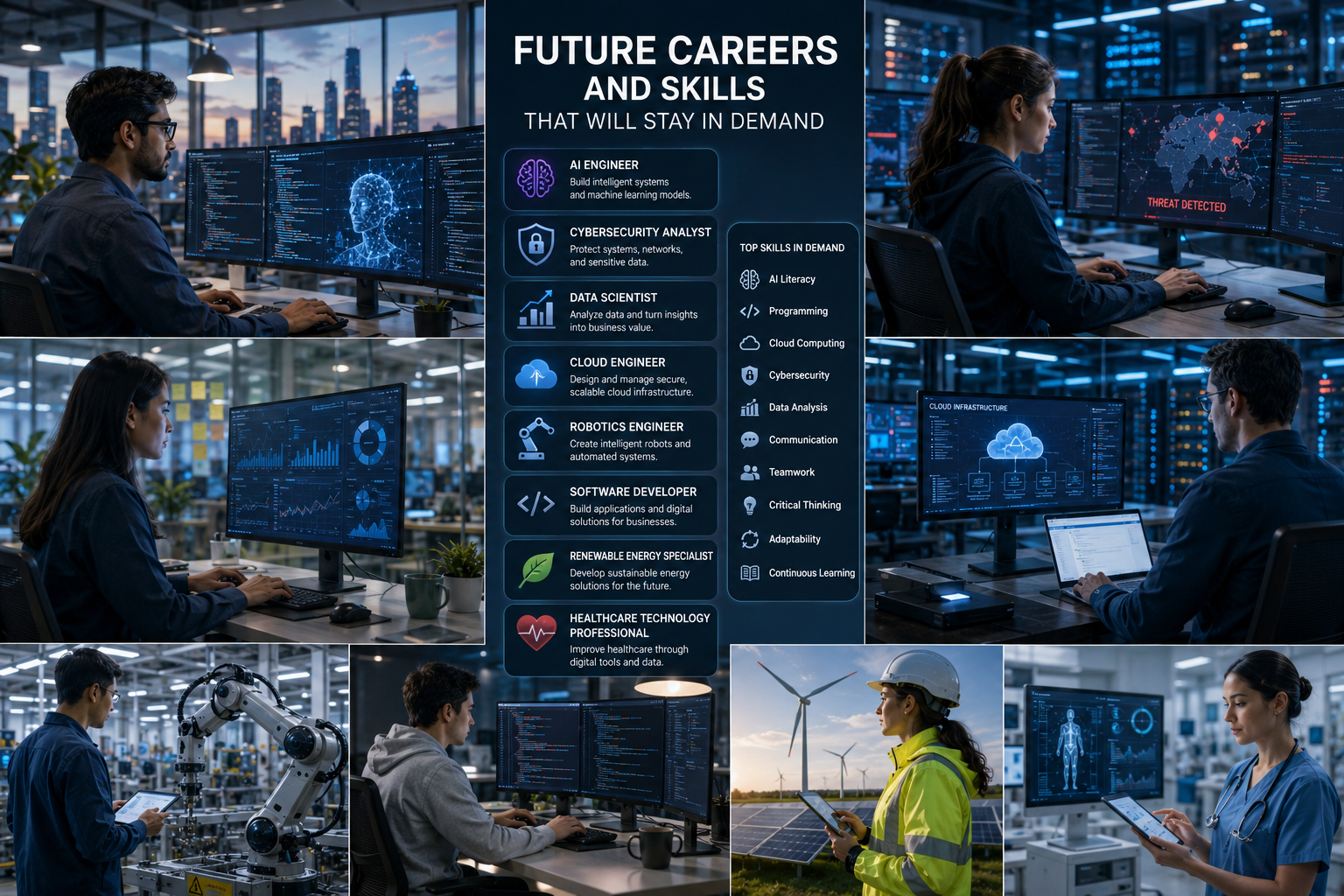 Future Careers and Skills That Will Stay in Demand